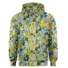 Background-flower White Men s Core Hoodie by nateshop