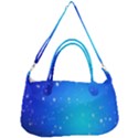 Background-blue Star Removal Strap Handbag View1