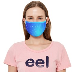 Background-blue Star Cloth Face Mask (adult) by nateshop