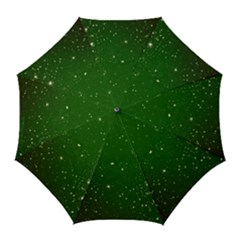 Background-star -green Golf Umbrellas by nateshop