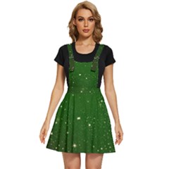 Background-star -green Apron Dress by nateshop