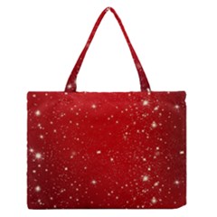 Background-star-red Zipper Medium Tote Bag by nateshop