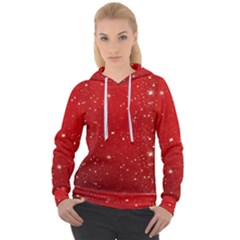 Background-star-red Women s Overhead Hoodie by nateshop