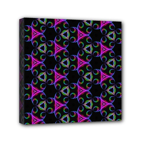 Background-triangle Mini Canvas 6  X 6  (stretched) by nateshop