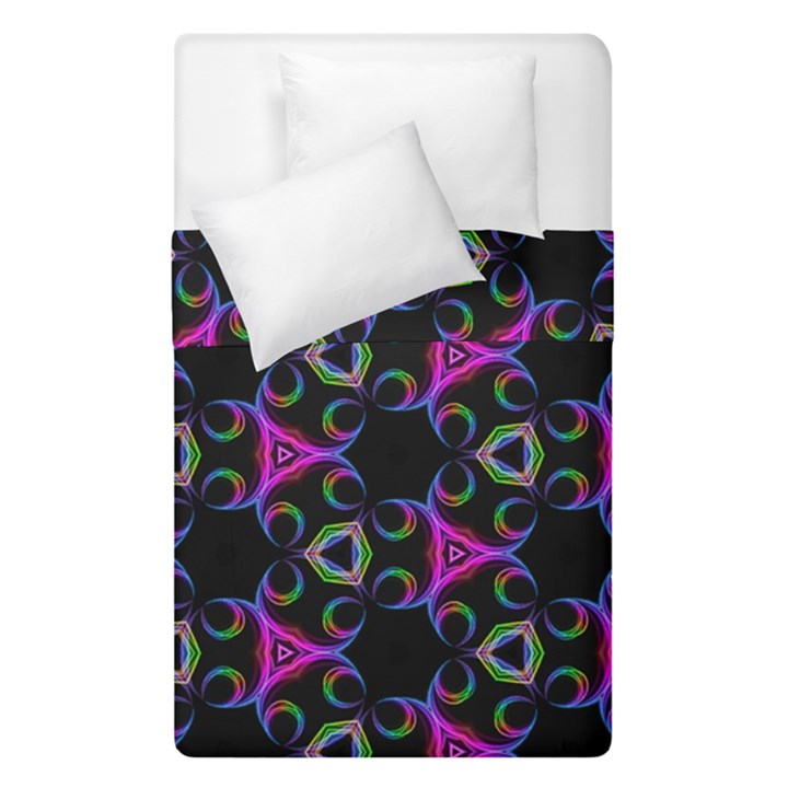 Background-triangle Duvet Cover Double Side (Single Size)