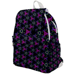 Background-triangle Top Flap Backpack by nateshop