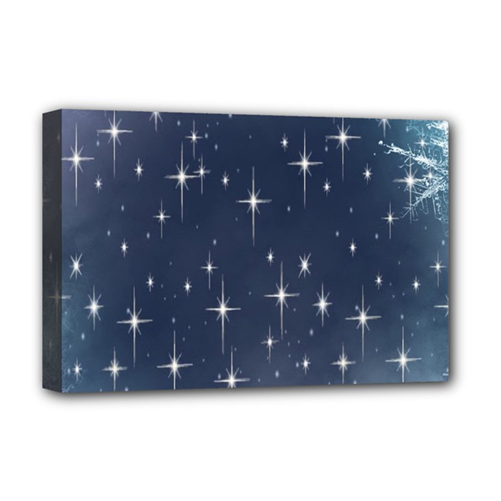 Background-star Deluxe Canvas 18  x 12  (Stretched)