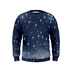 Background-star Kids  Sweatshirt by nateshop