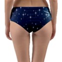 Background-star Reversible Mid-Waist Bikini Bottoms View2