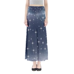 Background-star Full Length Maxi Skirt by nateshop