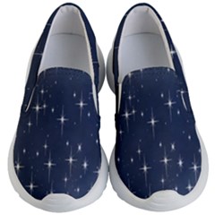 Background-star Kids Lightweight Slip Ons by nateshop