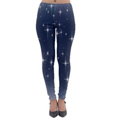 Background-star Lightweight Velour Leggings by nateshop