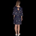 Background-star Velour Kimono Dress View4