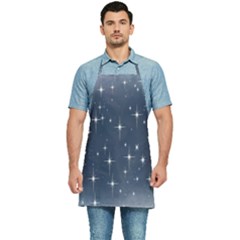 Background-star Kitchen Apron by nateshop