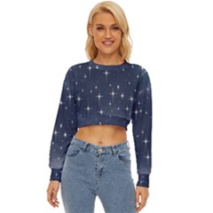 Background-star Lightweight Long Sleeve Sweatshirt by nateshop