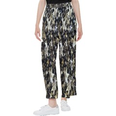 Background-star-white Gold Women s Pants  by nateshop