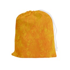 Background-yellow Drawstring Pouch (xl) by nateshop