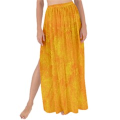 Background-yellow Maxi Chiffon Tie-up Sarong by nateshop