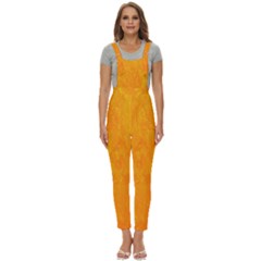 Background-yellow Women s Pinafore Overalls Jumpsuit by nateshop