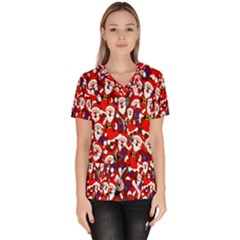 Nicholas Women s V-neck Scrub Top by nateshop