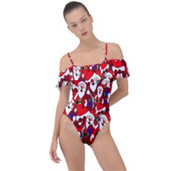 Nicholas Frill Detail One Piece Swimsuit by nateshop