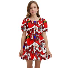 Nicholas Kids  Short Sleeve Dolly Dress by nateshop