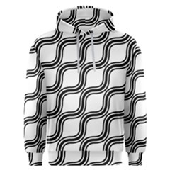 Diagonal-black White Men s Overhead Hoodie by nateshop