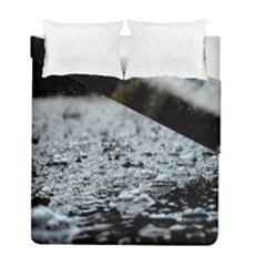  Rain Drops Water Liquid  Duvet Cover Double Side (full/ Double Size) by artworkshop