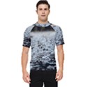  Rain Drops Water Liquid  Men s Short Sleeve Rash Guard View1