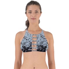  Rain Drops Water Liquid  Perfectly Cut Out Bikini Top by artworkshop