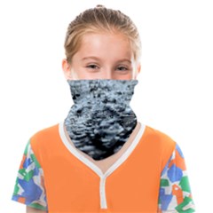  Rain Drops Water Liquid  Face Covering Bandana (kids) by artworkshop