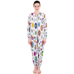  Background Chromatic Colorful Onepiece Jumpsuit (ladies) by artworkshop