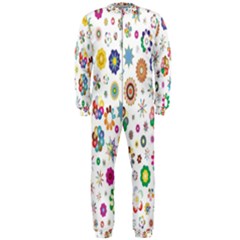  Background Chromatic Colorful Onepiece Jumpsuit (men) by artworkshop