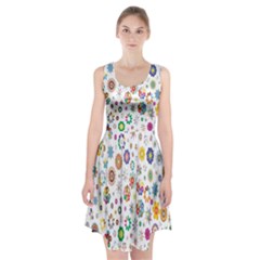  Background Chromatic Colorful Racerback Midi Dress by artworkshop