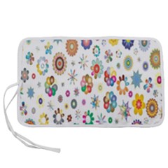  Background Chromatic Colorful Pen Storage Case (m) by artworkshop