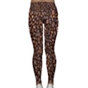 Coffee Beans Food Texture Classic Yoga Leggings View2