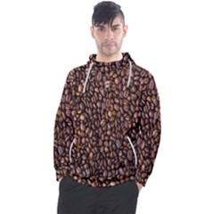 Coffee Beans Food Texture Men s Pullover Hoodie by artworkshop