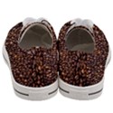 Coffee Beans Food Texture Women s Low Top Canvas Sneakers View4