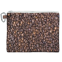 Coffee Beans Food Texture Canvas Cosmetic Bag (xxl) by artworkshop