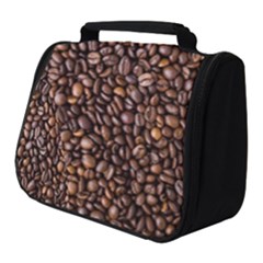 Coffee Beans Food Texture Full Print Travel Pouch (small) by artworkshop