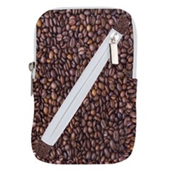 Coffee Beans Food Texture Belt Pouch Bag (small) by artworkshop