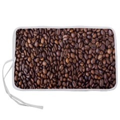 Coffee Beans Food Texture Pen Storage Case (s) by artworkshop