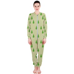 Christmas Wrapping Paper  Onepiece Jumpsuit (ladies) by artworkshop