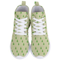 Christmas Wrapping Paper  Women s Lightweight High Top Sneakers by artworkshop