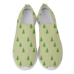 Christmas Wrapping Paper  Women s Slip On Sneakers