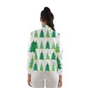 Christmas Trees Watercolor Decoration Women s Windbreaker View2