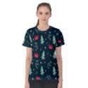 Christmas Pattern Design Women s Cotton Tee View1