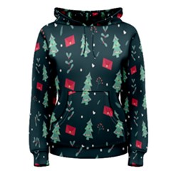 Christmas Pattern Design Women s Pullover Hoodie by artworkshop