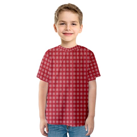 Christmas Paper Wrapping  Kids  Sport Mesh Tee by artworkshop