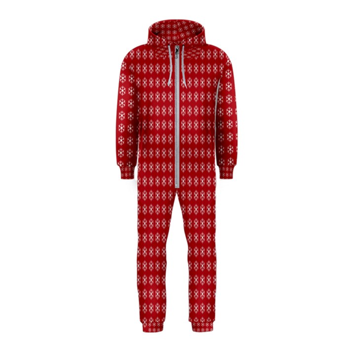 Christmas Paper Wrapping  Hooded Jumpsuit (Kids)